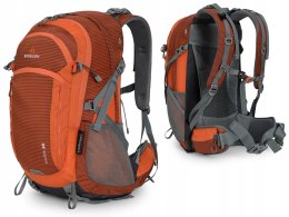 BERGSON MOLDE 30L- WYGODNY PLECAK GÓRSKI | ODDYCHAJĄCY | POMARAŃCZ