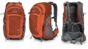 BERGSON MOLDE 30L- WYGODNY PLECAK GÓRSKI | ODDYCHAJĄCY | POMARAŃCZ