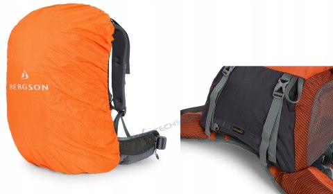 BERGSON MOLDE 30L- WYGODNY PLECAK GÓRSKI | ODDYCHAJĄCY | POMARAŃCZ BERGSON MOLDE 30L- WYGODNY PLECAK GÓRSKI | ODDYCHAJĄCY | POMARAŃCZ