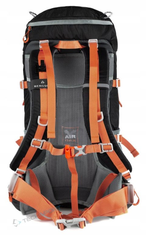 BERGSON TUNNEBO 35L |ODDYCHAJĄCY PLECAK TREKKINGOWY | CZARNO-POMARAŃCZOWY BERGSON TUNNEBO 35L |ODDYCHAJĄCY PLECAK TREKKINGOWY | CZARNO-POMARAŃCZOWY