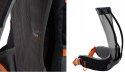 BERGSON TUNNEBO 35L |ODDYCHAJĄCY PLECAK TREKKINGOWY | CZARNO-POMARAŃCZOWY