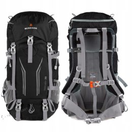 BERGSON TUNNEBO 35L |ODDYCHAJĄCY PLECAK TREKKINGOWY | CZARNY
