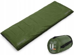 ZESTAW x2 ŚPIWÓR CAMPUS HOBO 200 DO 3st | ZIELONY | ZAMEK PRAWY I LEWY