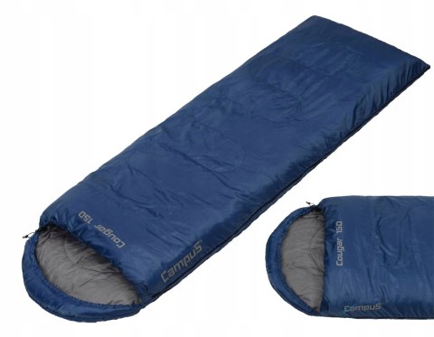 2x ŚPIWÓR CAMPUS COUGAR 150 ZESTAW -0°C ŁĄCZONE ZAMEK L+P | CZARNY + GRANAT 2x ŚPIWÓR CAMPUS COUGAR 150 ZESTAW -0°C ŁĄCZONE ZAMEK L+P | CZARNY + GRANAT