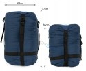 2x ŚPIWÓR CAMPUS COUGAR 350 -9°C ZAMEK L+P ŁĄCZONE TREKKING | CZARNY