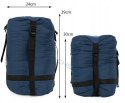 2x ŚPIWÓR CAMPUS COUGAR 350 -9°C ZAMEK L+P ŁĄCZONE TREKKING | GRANATOWY