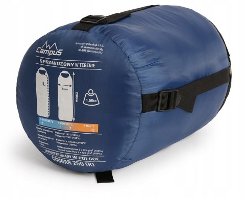 2x ZESTAW ŚPIWÓR CAMPUS COUGAR 250 -5°C ŁĄCZONE ZAMEK L+P | GRANAT+CZARNY 2x ZESTAW ŚPIWÓR CAMPUS COUGAR 250 -5°C ŁĄCZONE ZAMEK L+P | GRANAT+CZARNY