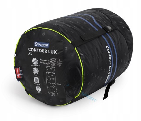 KOMFORTOWY ŚPIWÓR OUTWELL CONTOUR LUX XL REVERS KOMFORTOWY ŚPIWÓR OUTWELL CONTOUR LUX XL REVERS