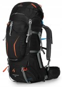 PLECAK TURYSTYCZNY TREKKINGOWY BERGSON MATTERHORN 60-70L DUŻY | CZARNY