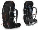 PLECAK TURYSTYCZNY TREKKINGOWY BERGSON MATTERHORN 60-70L DUŻY | CZARNY