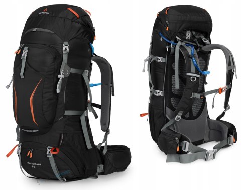 PLECAK TURYSTYCZNY TREKKINGOWY BERGSON MATTERHORN 60-70L DUŻY | CZARNY PLECAK TURYSTYCZNY TREKKINGOWY BERGSON MATTERHORN 60-70L DUŻY | CZARNY