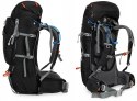 PLECAK TURYSTYCZNY TREKKINGOWY BERGSON MATTERHORN 60-70L DUŻY | CZARNY