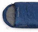 ZESTAW 2x ŚPIWÓR CAMPUS COUGAR 250 -5°C ŁĄCZONE ZAMEK L+P CIEPŁY | GRANAT