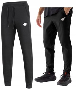 4F MĘSKIE SPODNIE DRESOWE DRESY JOGGERY BAWEŁNA / rozm M