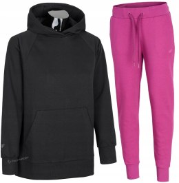 4F DAMSKI DRES BAWEŁNA KOMPLET BLUZA SPODNIE / M