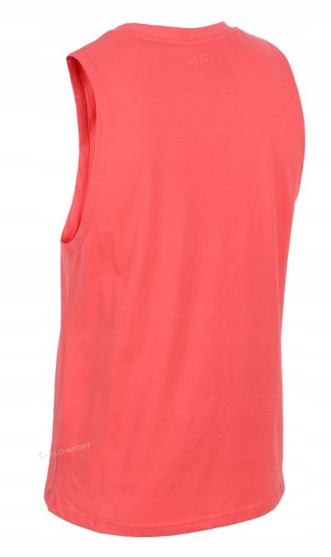 4F MĘSKA KOSZULKA BEZRĘKAWNIK BAWEŁNA / rozm M