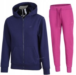 4F OCIEPLANY DAMSKI DRES BAWEŁNA KOMPLET BLUZA SPODNIE / rozm M
