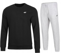 4F MĘSKI DRES BAWEŁNA KOMPLET BLUZA SPODNIE / rozm XL