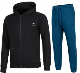 4F MĘSKI DRES BAWEŁNA KOMPLET BLUZA SPODNIE / rozm XL