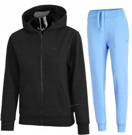 4F OCIEPLANY DAMSKI DRES BAWEŁNA KOMPLET BLUZA SPODNIE / rozm L