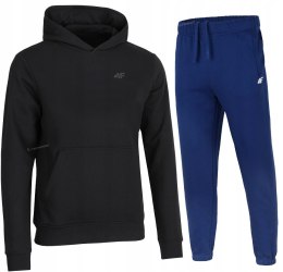 4F OCIEPLANY MĘSKI DRES BAWEŁNA KOMPLET BLUZA SPODNIE / rozm L