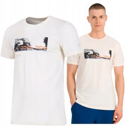 4F MĘSKA KOSZULKA T-SHIRT 100% BAWEŁNA / rozm L