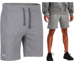 UNDER ARMOUR KRÓTKIE SPODENKI BAWEŁNIANE DRESOWE SZORTY / rozm XL