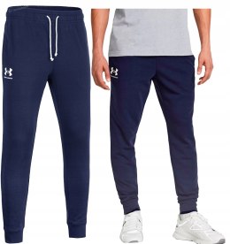 UNDER ARMOUR MĘSKIE SPODNIE DRESOWE DRESY BAWEŁNIANE / rozm XL