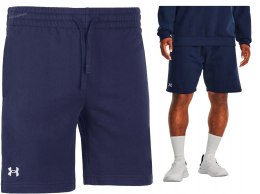 UNDER ARMOUR KRÓTKIE SPODENKI BAWEŁNIANE DRESOWE SZORTY / rozm M