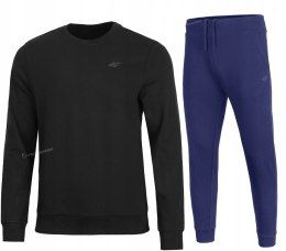 4F MĘSKI DRES BAWEŁNA KOMPLET BLUZA SPODNIE / rozm L