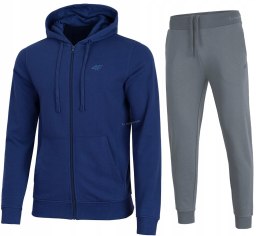 4F MĘSKI DRES BAWEŁNA KOMPLET BLUZA SPODNIE / rozm L