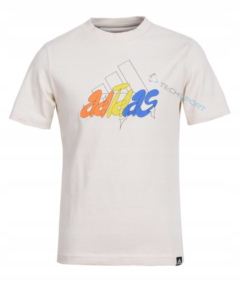 ADIDAS JUNIOR KOSZULKA T-SHIRT DLA DZIECI TABLE TEE ILL GRAPHIC 176