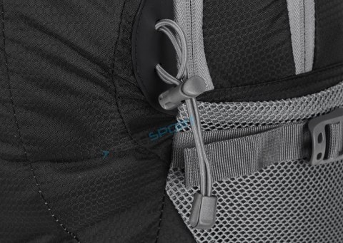 BERGSON FLORO 28L | LEKKI POJEMNY PLECAK TURYSTYCZNY | CZARNY