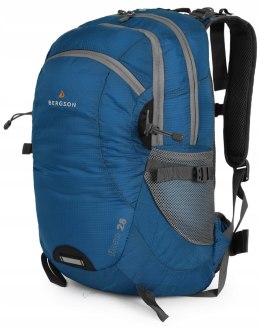 LEKKI PLECAK MIEJSKI BERGSON FLORO 28L | WENTYLOWANY PRZEWIEWNY | NIEBIESKI