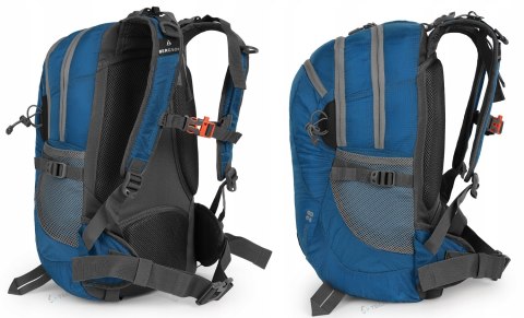 WYGODNY PLECAK BERGSON FLORO 28L | WENTYLOWANY LEKKI | NIEBIESKI