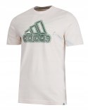 ADIDAS WYGODNA KOSZULKA MĘSKA T-SHIRT LOGO BADGE | roz. M