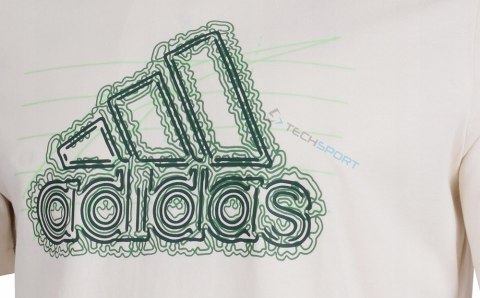 ADIDAS WYGODNA KOSZULKA MĘSKA T-SHIRT LOGO BADGE | roz. M