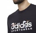 ADIDAS WYGODNA KOSZULKA T-SHIRT BAWEŁNIANA LANDSCAPE SPORTSWEAR GRAPHIC | L