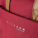 PLECAK MIEJSKI BERGSON CITYPULSE 14L | Z MIEJSCEM NA LAPTOPA | CZERWONY
