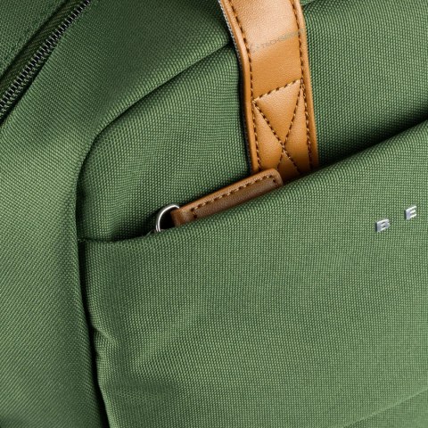 PLECAK MIEJSKI BERGSON CITYPULSE 14L | Z MIEJSCEM NA LAPTOPA | ZIELONY