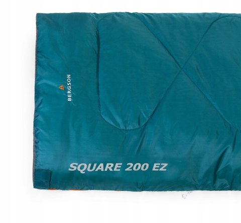 ŚPIWÓR BERGSON SQUARE 200 EZ DO -1st | CIEPŁY WYGODNY | TURKUS