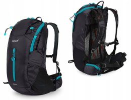 WYGODNY PLECAK SPORTOWY CAMPUS POLARIS 37 | WENTYLOWANY | CZARNY+NIEBIESKI