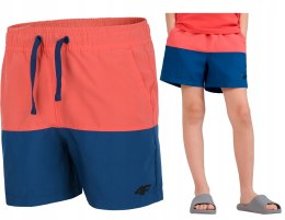 4F CHŁOPIĘCE SZORTY SPODENKI PLAŻOWE KĄPIELOWE rozm 158/164