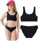 4F DZIEWCZĘCY DWUCZĘŚCIOWY STRÓJ BIKINI KOSTIUM ZESTAW rozm 134/140
