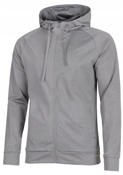 4F MĘSKA SPORTOWA BLUZA Z KAPTUREM ROZPINANA TERMOAKTYWNA / rozm XL
