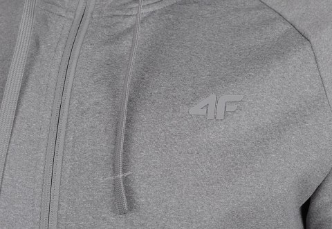 4F MĘSKA SPORTOWA BLUZA Z KAPTUREM ROZPINANA TERMOAKTYWNA / rozm XL