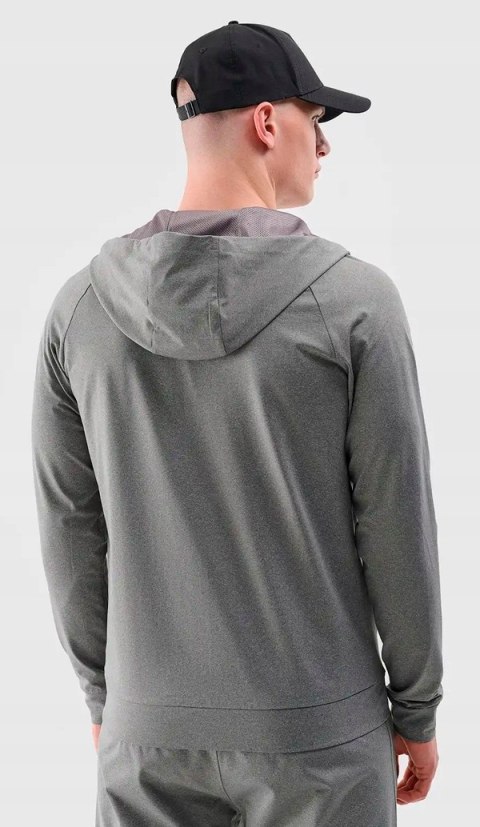 4F MĘSKA SPORTOWA BLUZA Z KAPTUREM ROZPINANA TERMOAKTYWNA / rozm XL