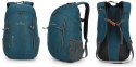 WENTYLOWANY PLECAK GÓRSKI BERGSON VESTFOLD | POJEMNOŚĆ 25L | MORSKI
