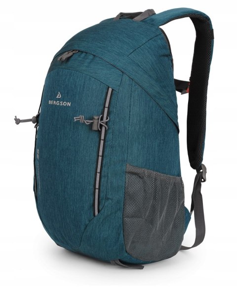 WYGODNY PLECAK BERGSON VESTFOLD 25L | LEKKI WENTYLOWANY | MORSKI