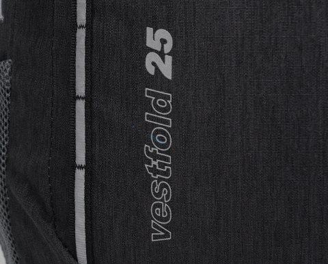 BERGSON VESTFOLD 25L | WENTYLOWANY PLECAK TURYSTYCZNY | CZARNY